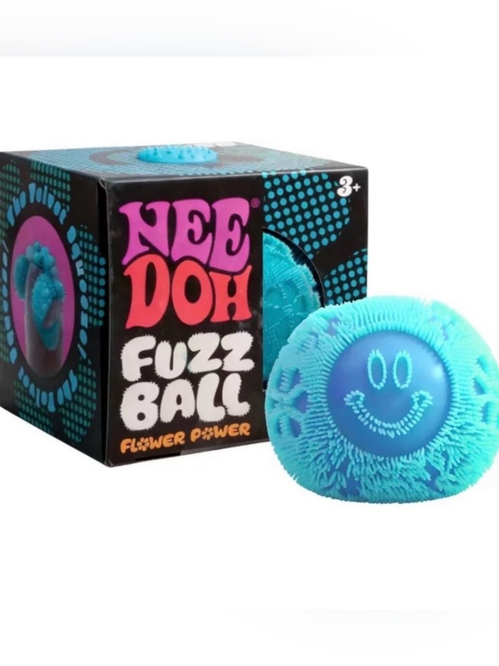 NeeDoh Fuzz Ball - Blue